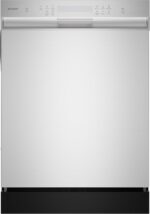 Sharp SDW6506JS 24-inch Stainless Steel Dishwasher, 49 dB, Third Rack, 12 Place Settings, Front Touch Controls - Image 2