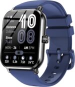 Smart Watch for Men Women, 1.83" HD Touchsreen, Bluetooth Calling, 5 ATM Water-Resistance, 130+ Sports Modes, Health, Fitness & Sleep Tracker, Timer, Fitness Watch for Android/iOS, Blue - Image 2