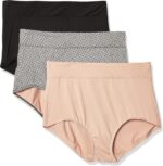 Warner's Women's Blissful Benefits No Muffin Top 3 Pack Brief Panty - Image 2