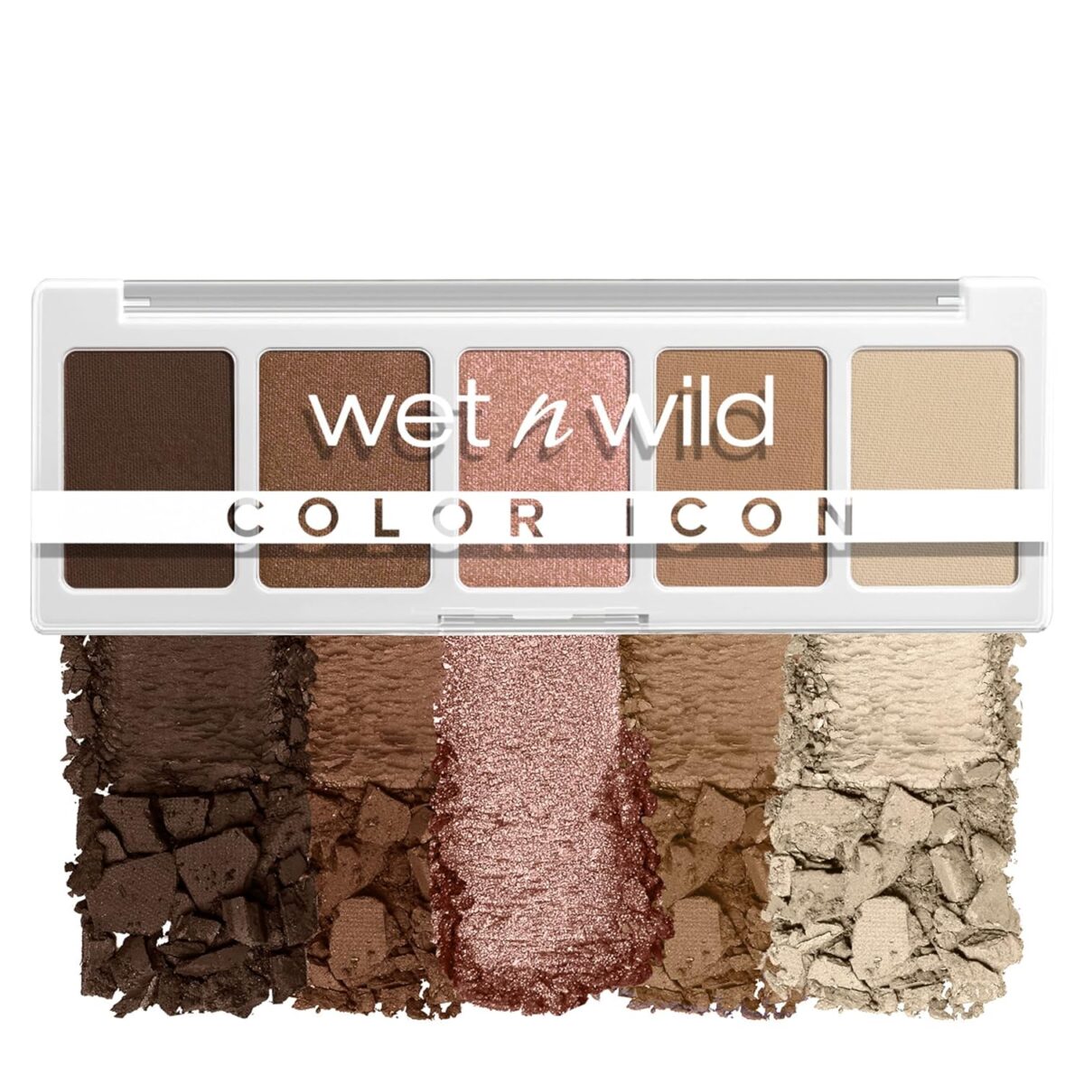wet n wild Color Icon Eyeshadow Makeup 5 Pan Palette, Matte, Shimmer, Metallic, Long Wearing, Rich Buttery Pigment, Cruelty Free - Walking On Eggshells - Image 2