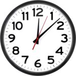 |14 Inch | Modern | Atomic | Analog | Home | Office | School | Gym | Indoor | Outdoor | Sets Automatically | Unbranded | Classic | Black | Battery Operated | Modern Décor - Image 2