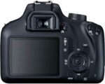 Canon EOS 4000D / Rebel T100 DSLR Camera w/EF-S 18-55mm f/3.5-5.6 Lens 3 Lens Kit Bundled with 128GB Memory + Wide Angle Lens + Telephoto Lens + Flash + More (Renewed) Black - Image 3
