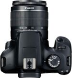 Canon EOS 4000D / Rebel T100 DSLR Camera w/EF-S 18-55mm f/3.5-5.6 Lens 3 Lens Kit Bundled with 128GB Memory + Wide Angle Lens + Telephoto Lens + Flash + More (Renewed) Black - Image 5