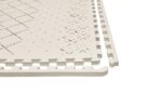 Yay Mats Stylish Extra Large Baby Play Mat. Soft, Thick, Non-Toxic Foam Covers 6 ft x 4 ft. Expandable Tiles with Edges Infants and Kids Playmat Tummy Time Mat (Carter Mudcloth Tan) - Image 8