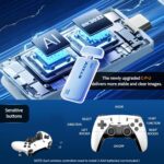 Retro Gaming Console, Wireless Retro Game Console Stick Built-in 20000+ Classic Games and 23 Emulators, Plug & Play 4K HDMI Output, Video Gaming Stick with Dual 2.4G Wireless Controllers (64GB) - Image 7