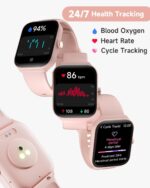 Smart Watch for Women Alexa Built-in, 1.95" Fitness Tracker with Answer/Make Calls, IP68 Waterproof/Heart Rate/Sleep Tracker/100 Sport Modes, Fitness Watch Compatible Android iOS - Image 4