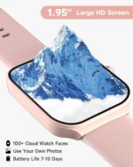 Smart Watch for Women Alexa Built-in, 1.95" Fitness Tracker with Answer/Make Calls, IP68 Waterproof/Heart Rate/Sleep Tracker/100 Sport Modes, Fitness Watch Compatible Android iOS - Image 5