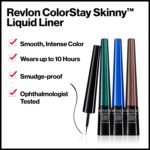 Revlon Skinny Liquid Eyeliner, ColorStay Eye Makeup, Waterproof, Smudge-proof, Longwearing with Ultra-Fine Tip, Mahogany Flame, 0.08 oz - Image 4