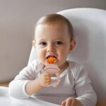 PandaEar 3 Pack Baby Fruit Food Feeder Pacifier with 3 Different Size Silicone Pouch, Silicone Teethers for Babies 3-6-12 Months, BPA Free Mesh Feeder, Baby Solid Food Essentials - Image 8