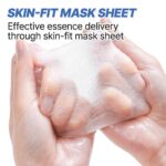 Solution Sheet Korean Collagen Face Mask for Skincare 5 Types x 2 Sets Moisturizing and Firming - Image 6