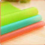 15PCS Shelf Mats Refrigerator Liners Washable Refrigerator Pads Fridge Mats Drawer Placemats Home Kitchen Gadgets Accessories Organization for Top Freezer(5green+5pink+5blue) - Image 6
