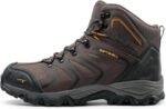 NORTIV 8 Men's Ankle High Waterproof Hiking Boots Outdoor Lightweight Shoes Trekking Trails Armadillo - Image 3