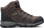 NORTIV 8 Men's Ankle High Waterproof Hiking Boots Outdoor Lightweight Shoes Trekking Trails Armadillo - Image 4