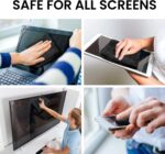 EVEO® Screen Cleaner Spray Kit (Streak-Free) TV Screen Cleaner for Smart TV, LCD, LED, OLED | Computer Screen Cleaner Spray and Wipe Microfiber Cloth - TV, Monitor, Laptop, iPad, Car - 6.7oz 1 Pack - Image 4