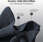 EVEO® Screen Cleaner Spray Kit (Streak-Free) TV Screen Cleaner for Smart TV, LCD, LED, OLED | Computer Screen Cleaner Spray and Wipe Microfiber Cloth - TV, Monitor, Laptop, iPad, Car - 6.7oz 1 Pack - Image 7