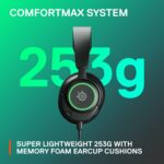 SteelSeries New Arctis Nova 3 Multi-Platform Gaming Headset - Signature Arctis Sound - ClearCast Gen 2 Mic - PC, PS5/PS4, Xbox Series X|S, Switch, Mobile,Black - Image 6