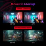 ASUS ROG Strix 27” QHD (2560x1440) HDR400 USB-C Gaming Monitor (XG27ACS), 180Hz,1ms, Fast IPS, 133% sRGB, Extreme Low Motion Blur Sync, G-Sync Compatible, DisplayWidget, Tripod Socket, 3 Year Warranty - Image 7