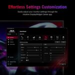 ASUS ROG Strix 27” QHD (2560x1440) HDR400 USB-C Gaming Monitor (XG27ACS), 180Hz,1ms, Fast IPS, 133% sRGB, Extreme Low Motion Blur Sync, G-Sync Compatible, DisplayWidget, Tripod Socket, 3 Year Warranty - Image 9
