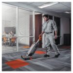 Hoover Commercial HushTone Upright Vacuum Cleaner, 15 inches with Intellibelt, for Carpet and Hard Floors, CH54115, Gray - Image 3