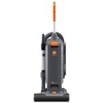 Hoover Commercial HushTone Upright Vacuum Cleaner, 15 inches with Intellibelt, for Carpet and Hard Floors, CH54115, Gray - Image 4