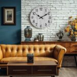HYLANDA Wall Clock, Rustic Wall Clocks Battery Operated Silent Non Ticking, Country Round Wooden Clocks Farmhous Wall Decorative for Kitchen, Bathroom, Living Room (Gray 8 Inch) - Image 10