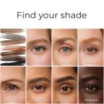 WUNDERBROW Eyebrow Gel, Waterproof, Smudgeproof, Lasts for Days, Shade: Black/Brown, Vegan and Cruelty-Free - Image 4