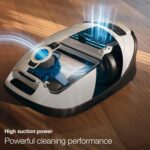 Miele Complete C3 Calima Bagged Canister Vacuum Cleaner with Turbobrush floorhead, Suitable for Low-Medium Pile Carpet and Hard Floors, in Curry Yellow - Image 3