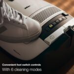 Miele Complete C3 Calima Bagged Canister Vacuum Cleaner with Turbobrush floorhead, Suitable for Low-Medium Pile Carpet and Hard Floors, in Curry Yellow - Image 8