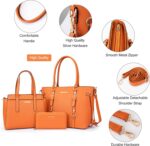 Montana West 3PCS Purses for Women Tote Bag and Wallet Set Shoulder Satchel Handbags - Image 4