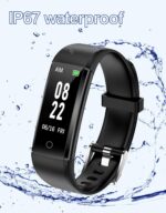 GRV Fitness Tracker Non Bluetooth Fitness Watch No App No Phone Required Waterproof Pedometer Watch with Steps Calories Counter Sleep Tracker for Men Women Parents - Image 8