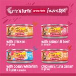 Purina Friskies Gravy Wet Cat Food Variety Pack, Surfin’ and Turfin’ Prime Filets Favorites - (Pack of 40) 5.5 oz. Cans - Image 4