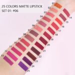 BINGBRUSH Super Matte Longwear No-Budge Stay On Smudge Proof Liquid Lipstick Long Lasting Makeup for Women,Highly Pigmented Color and Instant Shine, Cheeky - Image 5
