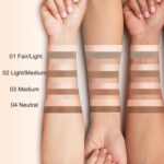 FV Dual-Ended Contour & Highlighter Stick - 2 Pack, Waterproof, Long-Lasting, Creamy & Blendable Formula, Natural Finish Sculpting Stick for Face & Body, Shades: 02 Light/Medium & 01 Medium - Image 7