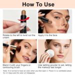 FV Dual-Ended Contour & Highlighter Stick - 2 Pack, Waterproof, Long-Lasting, Creamy & Blendable Formula, Natural Finish Sculpting Stick for Face & Body, Shades: 02 Light/Medium & 01 Medium - Image 9