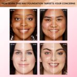 Too Faced Born This Way Natural Finish Longwear Liquid Foundation | Medium-To-Full Coverage | Hydrating + Oil Free - Image 6