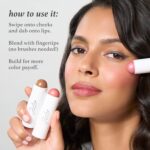 Julep Skip The Brush Cream to Powder Blush Stick - Rose Gold - Blendable and Buildable Color - 2-in-1 Blush and Lip Makeup Stick - Image 7