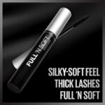 Maybelline New York Full 'N Soft Washable Mascara, Very Black, 1 Count - Image 4