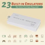 HRYYDS 2025 Retro Gaming Console Pro 4K HDMI with 40,000+ Built-in Classic Video Games - Plug & Play Game Stick for TV with 2 Wireless Controllers | 23 Emulator Support 64GB - Image 3