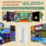 HRYYDS 2025 Retro Gaming Console Pro 4K HDMI with 40,000+ Built-in Classic Video Games - Plug & Play Game Stick for TV with 2 Wireless Controllers | 23 Emulator Support 64GB - Image 4