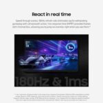 Samsung 32-Inch Odyssey G3 (G30D) Series FHD Gaming Monitor, 1ms, 180Hz, AMD FreeSync, Adjustable Stand, Black Equalizer, Virtual Aim Point, Eye Saver Mode, Flicker-Free, LS32DG302ENXZA - Image 5