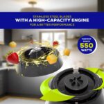 Universal 550W Mass Vital Blender - Glass Jar 57 Oz/1.8 Quart/1.7 Liter - 7-cup, 2 Speed + Pulse Function and 4 Stainless Steel Blade with Chrome Steel Technology - Image 7