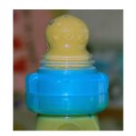 Nuby EZ Squee-Z Silicone Self Feeding Baby Food Dispenser, 1 Count (Pack of 1) - Aqua/Pink/Green, Colors May Vary - Image 3
