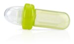 Nuby EZ Squee-Z Silicone Self Feeding Baby Food Dispenser, 1 Count (Pack of 1) - Aqua/Pink/Green, Colors May Vary - Image 6
