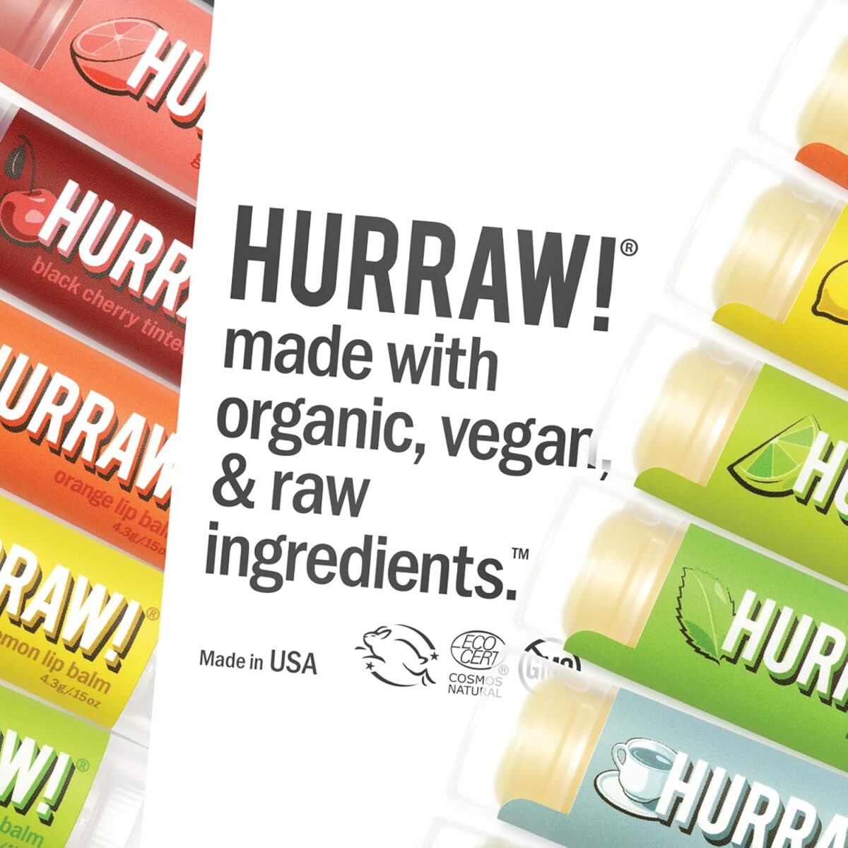 Hurraw! Moon Night Treatment (Blue Chamomile, Vanilla) Lip Balm: Organic, Certified Vegan, Cruelty and Gluten Free. Non-GMO, 100% Natural. Bee, Shea, Soy and Palm Free. Made in USA - Image 7