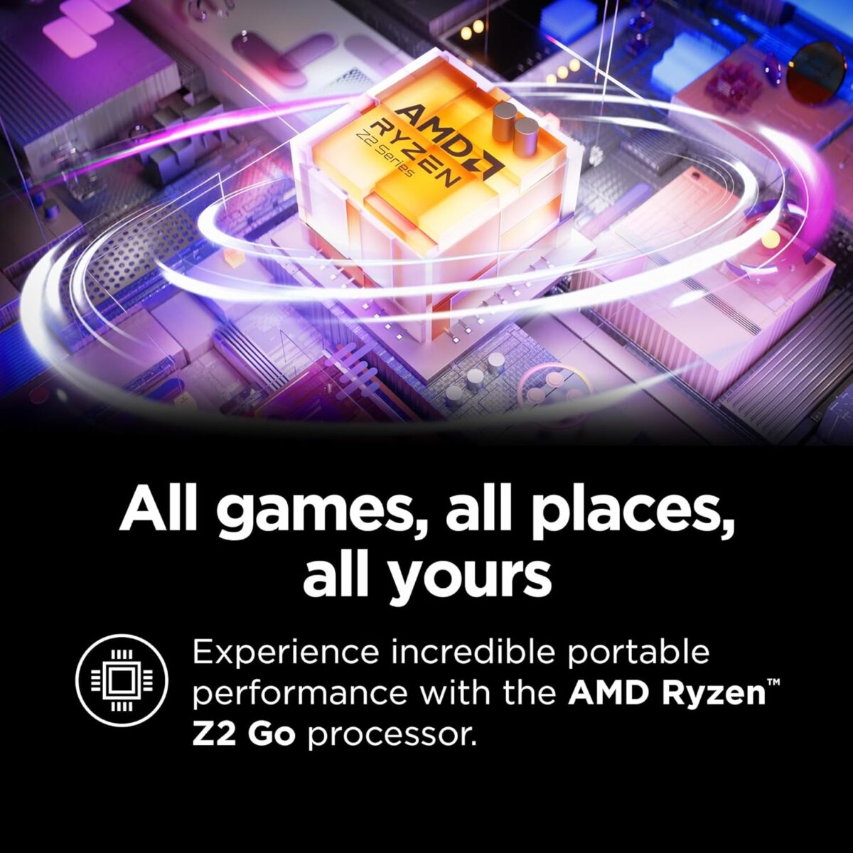 Lenovo Legion Go S - 2025 - Mobile Gaming Console - AMD Radeon graphics - 8" PureSight IPS Display - 120Hz - AMD Ryzen™ Z2 Go - 16GB Memory - 512GB Storage - Glacier White - Free PC Game Pass - Image 4