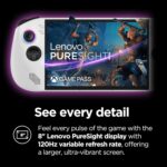 Lenovo Legion Go S - 2025 - Mobile Gaming Console - AMD Radeon graphics - 8" PureSight IPS Display - 120Hz - AMD Ryzen™ Z2 Go - 16GB Memory - 512GB Storage - Glacier White - Free PC Game Pass - Image 6