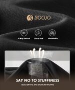 5 Pack Workout Shirts for Men-Quick Dry Black Gym Moisture Wicking Short Sleeve T-Shirts for Running Athletic Casual - Image 4