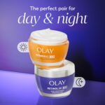 Olay Retinol Face Moisturizer, 24 MAX Anti-Aging Night Cream for Women, Fragrance-Free, Non Greasy - Anti-Wrinkle, Smooth Fine Lines, Tightening, Hydrating Skin Care - Peptides, Glycerin, 1.7 Oz - Image 12