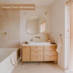 PERFNIQUE Irregular Wall Mirror Asymmetrical Mirror, 32''x24'' Gold Mirror for Bathroom Bedroom Living Room Entryway, Decorative Modern Boho Decor, Wall Mouted(Gold, 32''x24'') - Image 3