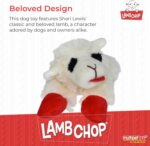 Multipet Lamb Chop Dog Plush Toy - Squeaky Toy for All Dogs - Extra Soft Plush - Stuffed Animal Dog Toy for Cuddling & Playing - Cute Pet Toy (6", Cream) - Image 3